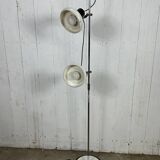 Aluminum floor lamp from the 60s