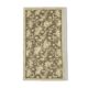 Tapis beige tissé à la main 133 cm x 245 cm