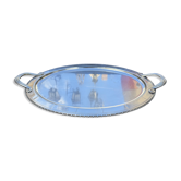 Large tray – Silver-plated metal – Goldsmith Bouillet & Bourdelle