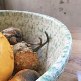 Green speckled flat XL