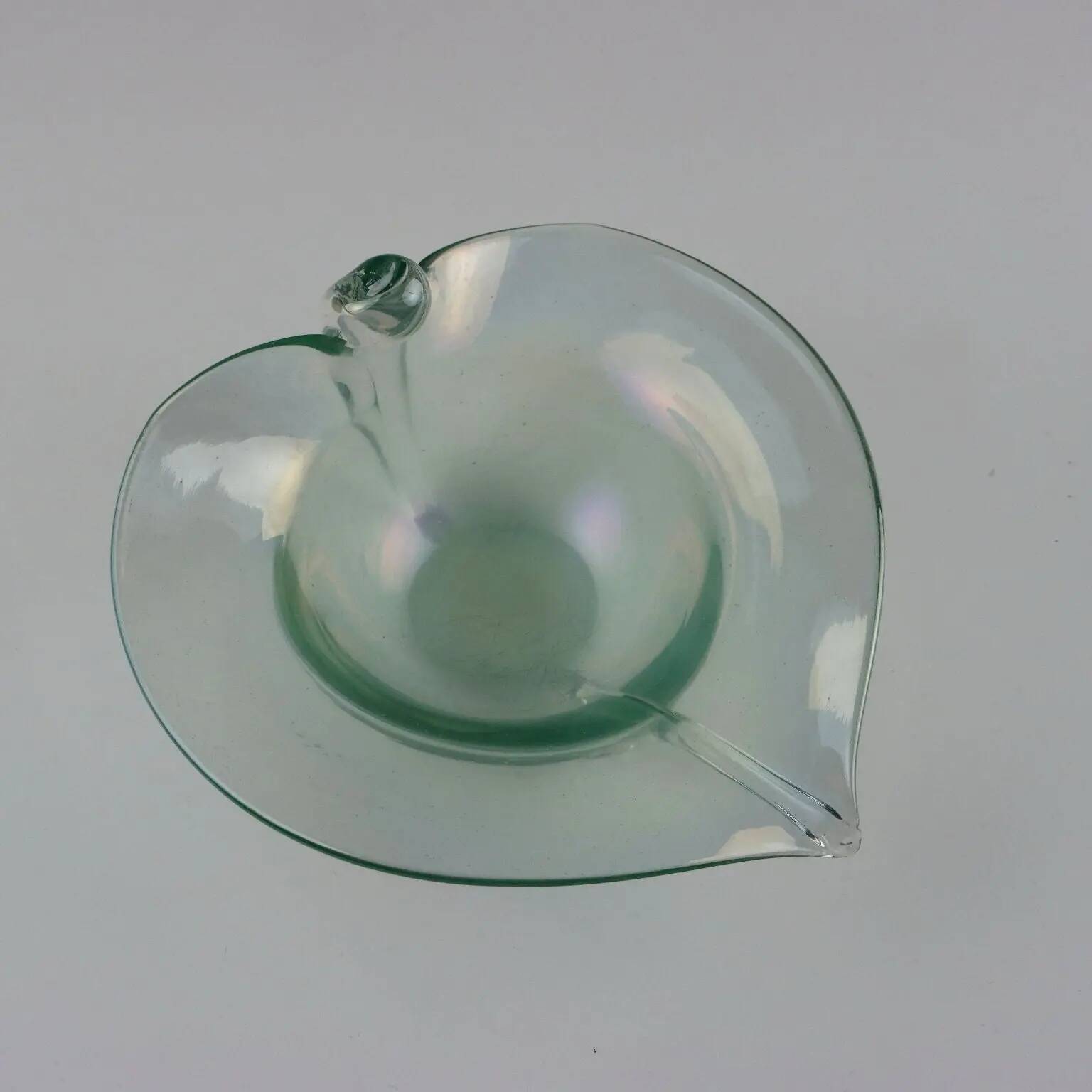 Vintage glass bowls, Murano manufacture, Italy, mid-20th century.