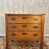 Commode chêne époque Art Déco - Art Nouveau