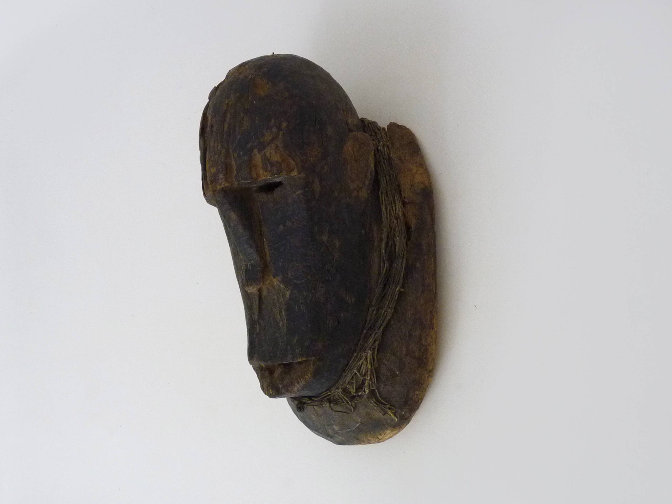 Old Dogon mask from Mali in wood. African mask. Early 20th century