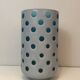 Vase design en verre overlay