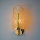 "Leaf" sconces by Carl Fagerlund, Murano glass, Germany, 1970