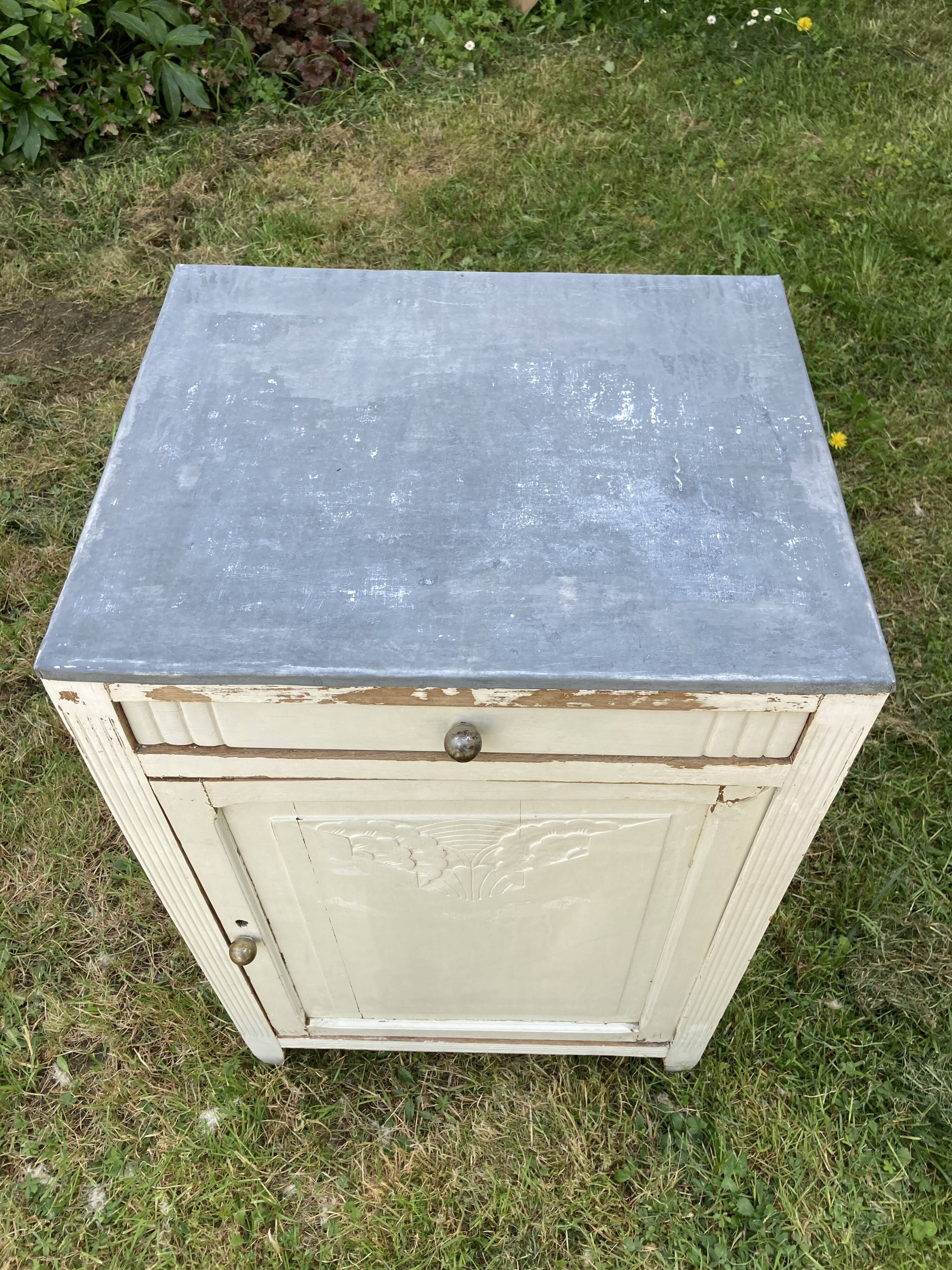 Art Deco Jam Maker Zinc Top