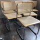 6 chaises B32  de Marcel Breuer - fabrication italienne
