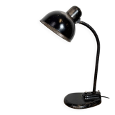 Black Industrial Bauhaus Table Lamp, 1930s