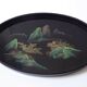 Japan's black lace-up tray