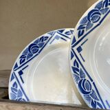 Set of 3 Badonviller flat plates