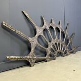 Vintage brutalist wall sculpture, 1970s