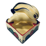 Rabbit Ashtray • Empty Pocket • Earthenware • Art Deco • Ditmar Urbach • 1930