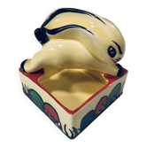 Rabbit Ashtray • Empty Pocket • Earthenware • Art Deco • Ditmar Urbach • 1930