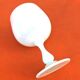 Footed cup / Opaline chalice White milk white