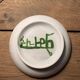 Handcrafted ceramic plate – bird design – signed