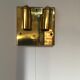 Golden crystal stamps sconces