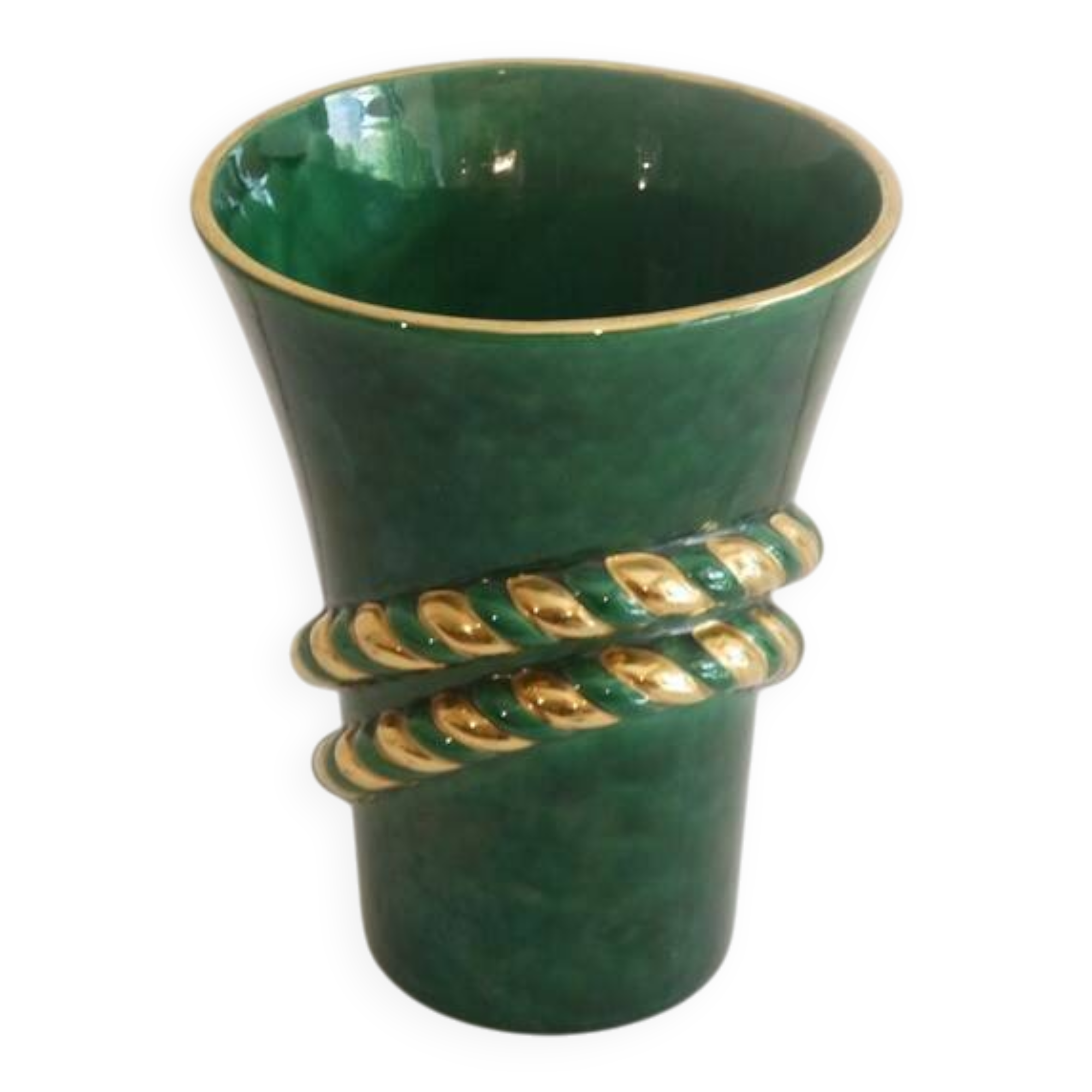 Art Deco vase in St Clement earthenware