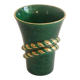 Vase art deco en faience de St clement