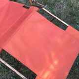 Vintage camping long chair