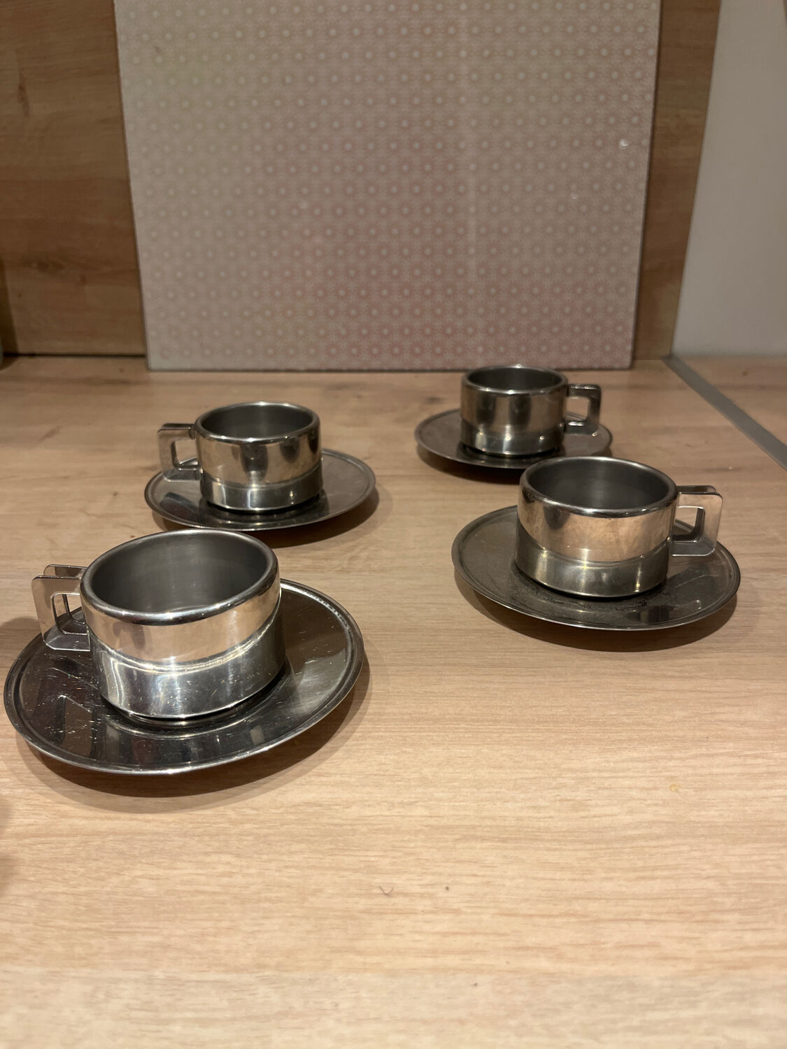 STO Casalinghi Italy 4-piece cup and saucer set