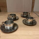 STO Casalinghi Italy 4-piece cup and saucer set