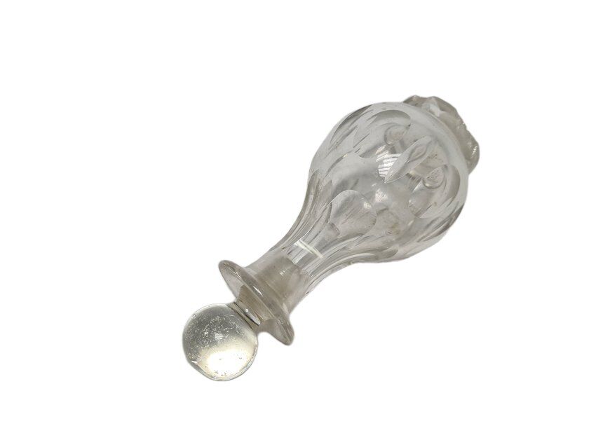 Antique Biedermeier carafe, Austria, 1890s