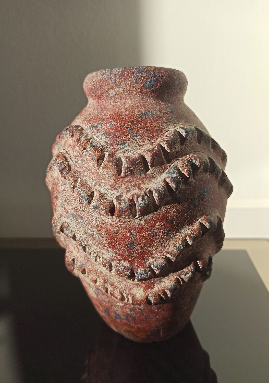 Vintage artisanal vase - Mexico