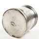 Eclectic pill box, silver-plated brass, Bronowski, Poland, 19th century