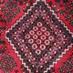 Tapis Hamadan fait main en laine, années 1970