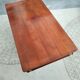 Marine bass table in solid mahogany