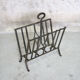 Metal magazine rack