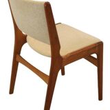 Ensemble de 4 chaises de salle à manger Erik Buch 'Aastrup'