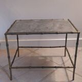 Small house table with bronze rings from the 40s