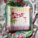 St Clément France majolica asparagus tray in slip
