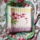 St Clément France majolica asparagus tray in slip