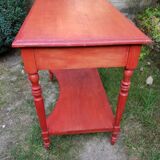 console with drawers