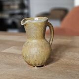 Stoneware pitcher