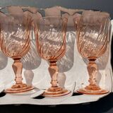 Set of 6 Luminarc Rosaline Stem Glasses - Stemglasses Model No. 5 (12