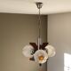 Mazzega chandelier. 1970. Murano glass. Italy.
