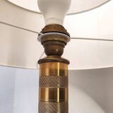 Brass column lamp