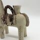 Ceramic candlestick horse, Sardinian, 1960s