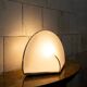 Kaori 1 table lamp in fabric by Kazuhide Takahama for Sirrah, 1970s