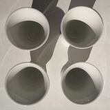 Half mazagrans, porcelain cups