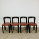 4 Bruno Rey chairs for Dietiker, workshop "Chair from Stein am Rhein"