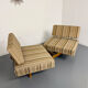 Vintage Daybed sofa bed design by Wilhelm Knoll model Stella from the 1960s.