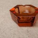 Vintage glass ashtray