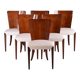 Art Deco Chairs attributed to J. Halabala for Up Závody, Czech, 1940s, Set of 6