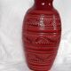 30s vase Saint Clément "feather" decoration