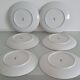 Set of 6 flat plates - Arzberg earthenware factory - 1960/70