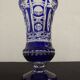 Vase en cristal taillé